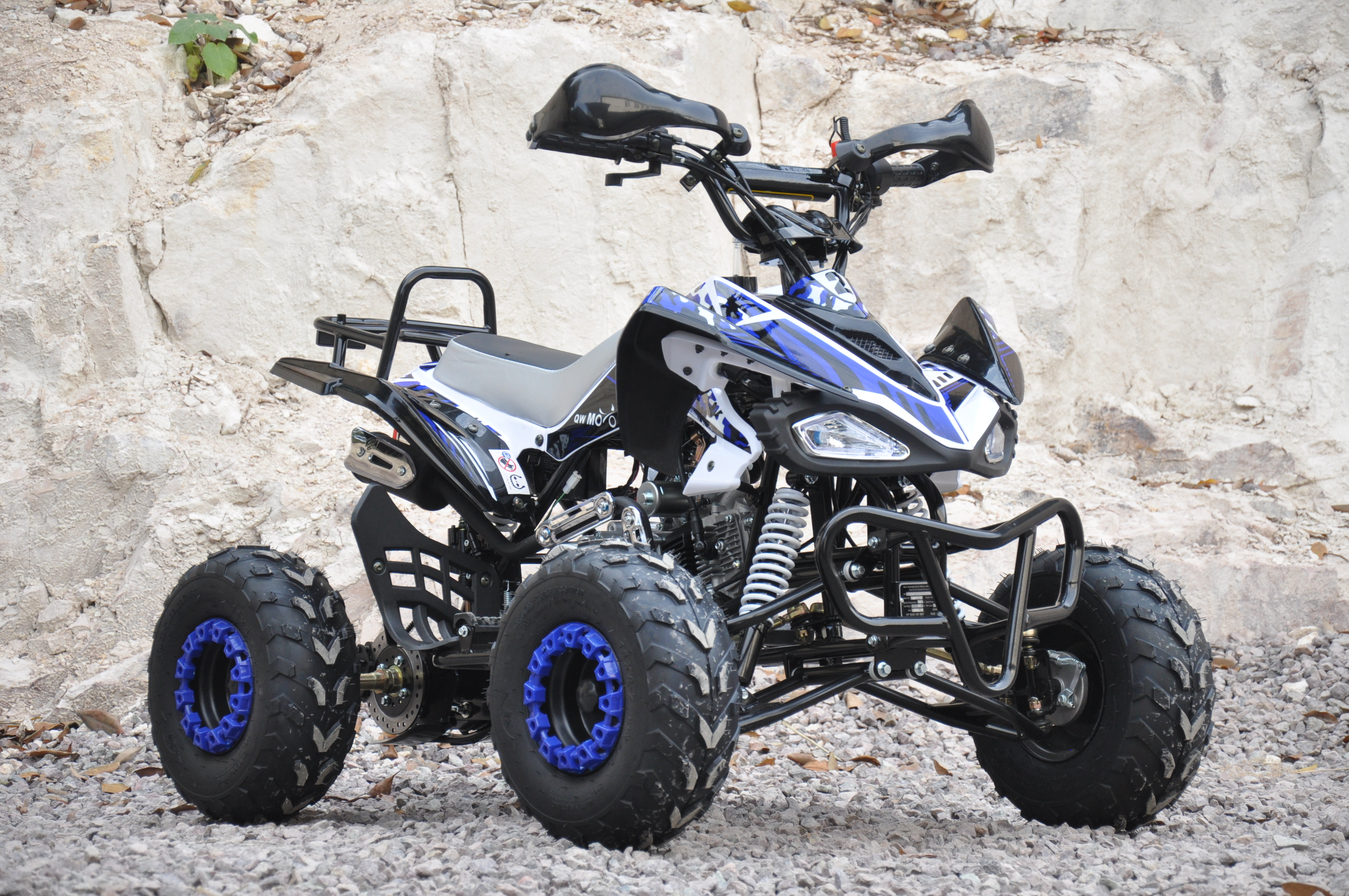 Motoworks 125CC Sports Quad Blue