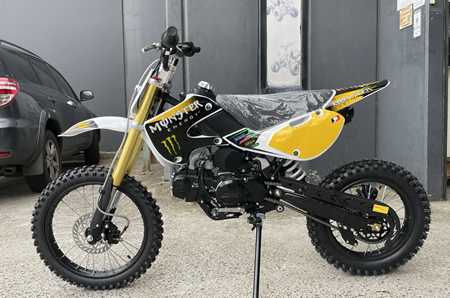 Motoworks 150CC Manual Dirt Bike Yellow