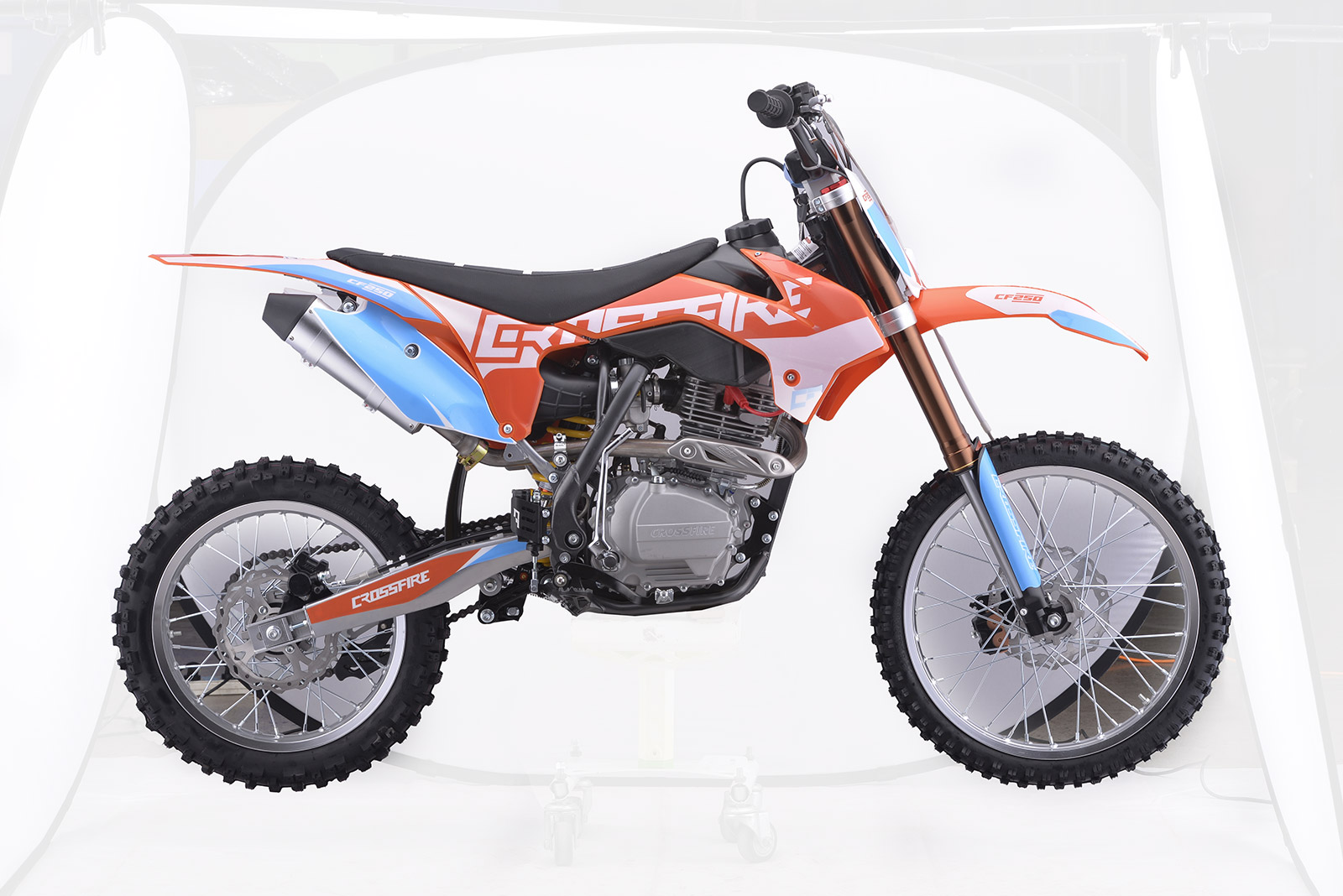 Crossfire 250CC Manual Dirt Bike Orange