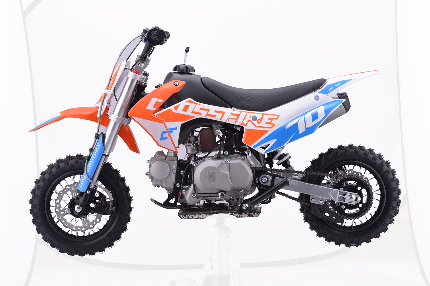 Crossfire 70CC Semi Auto Dirt Bike orange