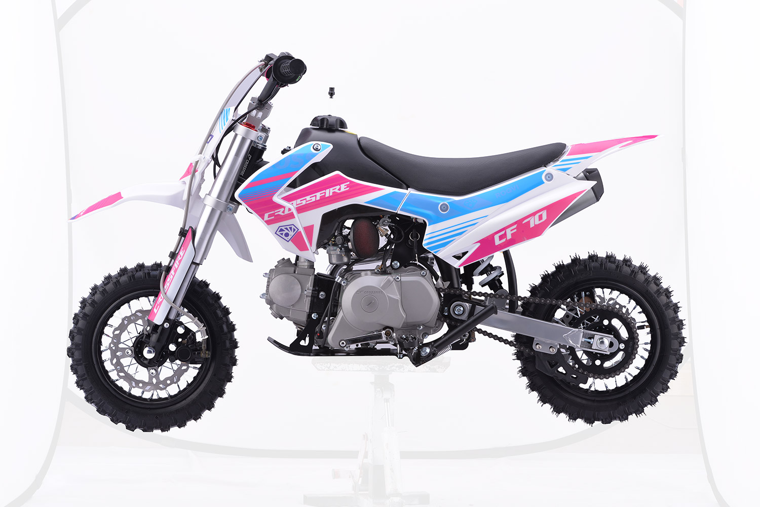 Crossfire 70CC Semi Auto Dirt Bike Pink