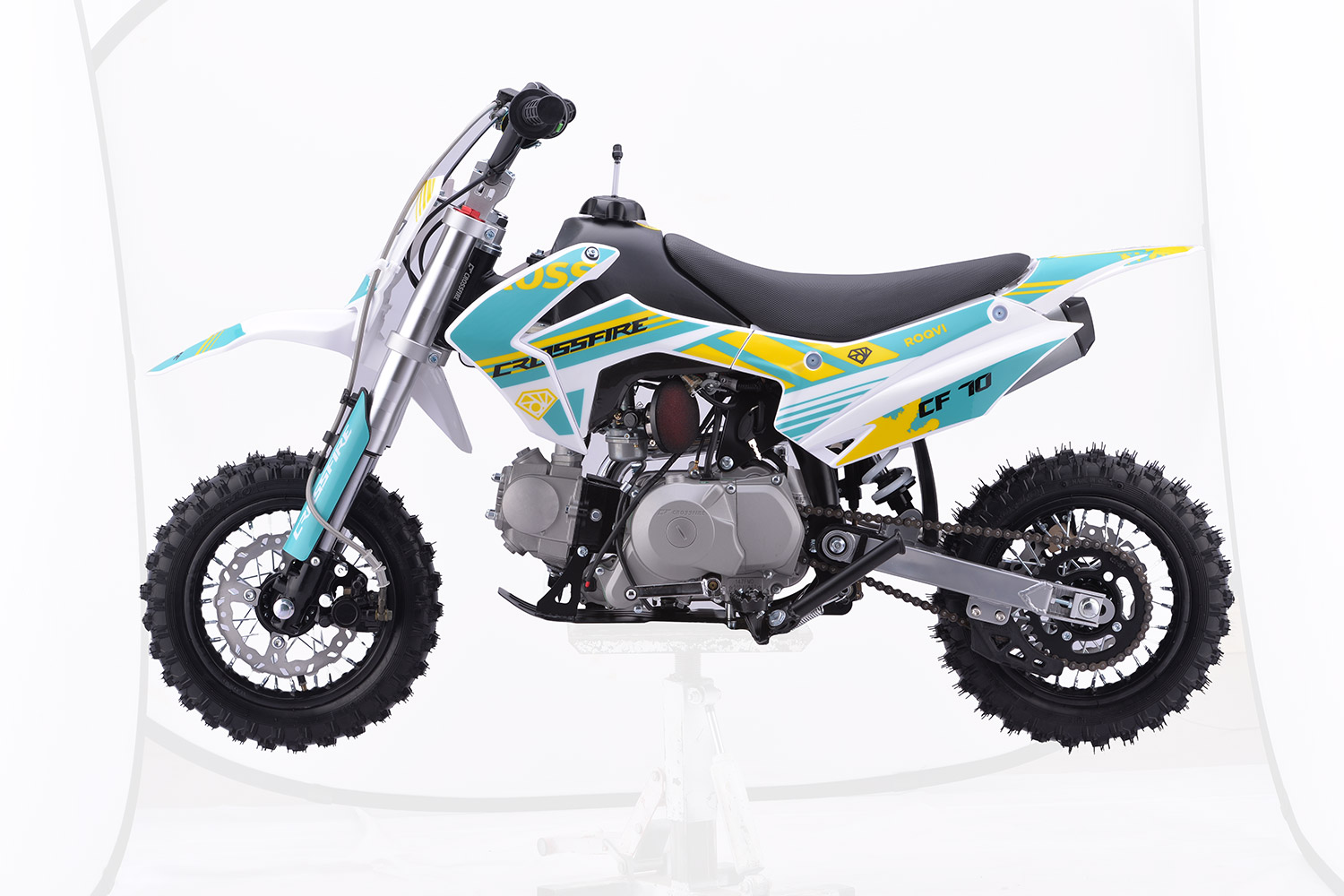 Crossfire 70CC Semi Auto Dirt Bike Teal