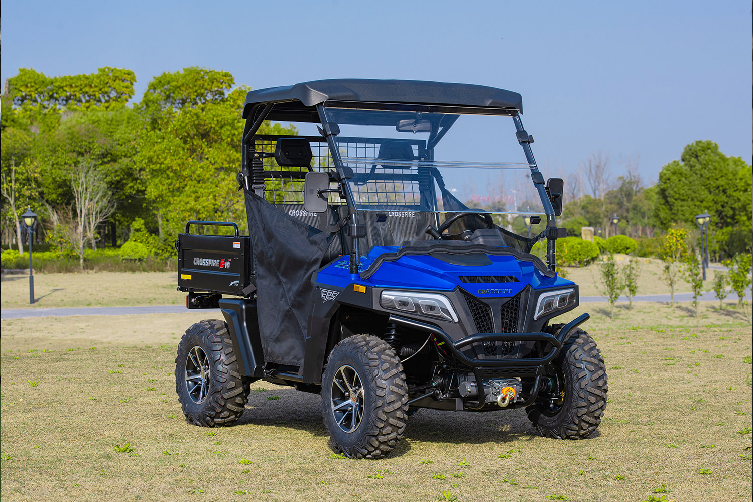 Crossfire E10 4WD Electric Vehicle Blue