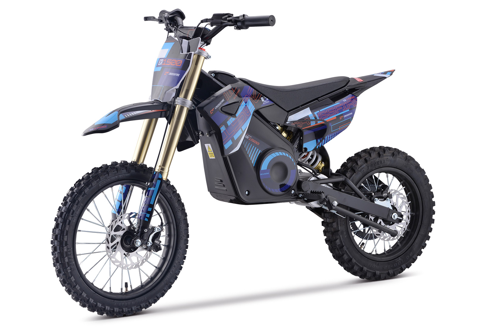 Crossfire 1500W Electric Dirt Bike Blue