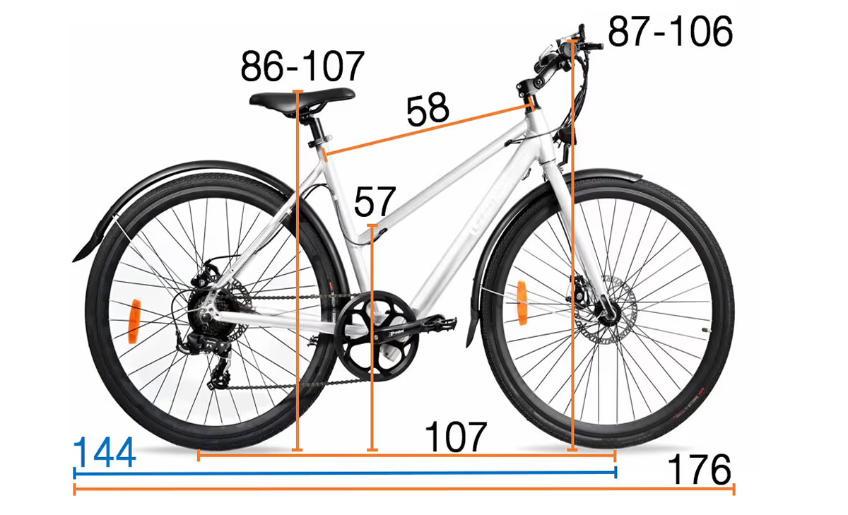 Midstep 28 inch e-bike